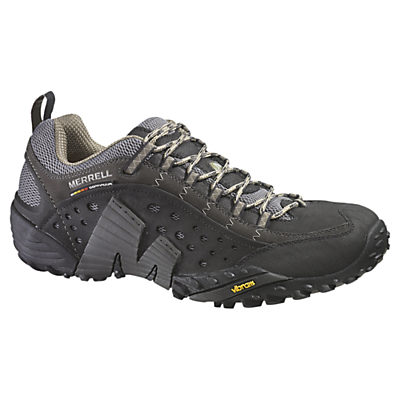 Merrell Intercept Leather Walking Shoes, Black